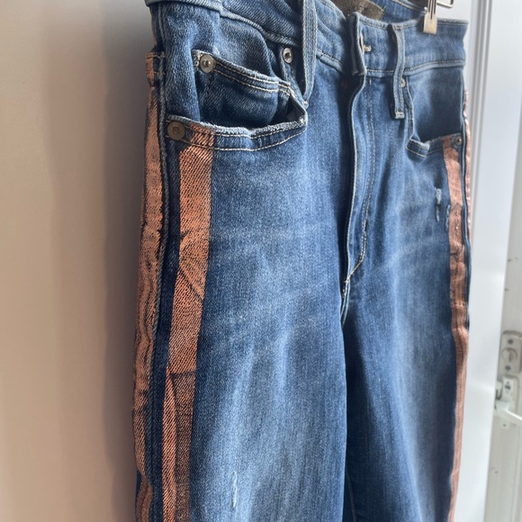 Joe’s Charlie Skinny Jean - Foil Stripe - Picture 6 of 14